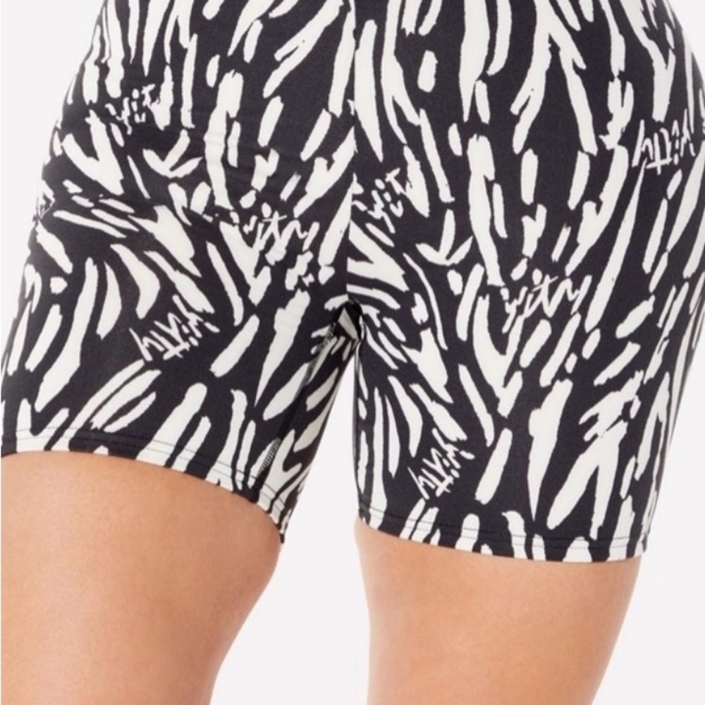 Stylish Black and White Women's Shorts